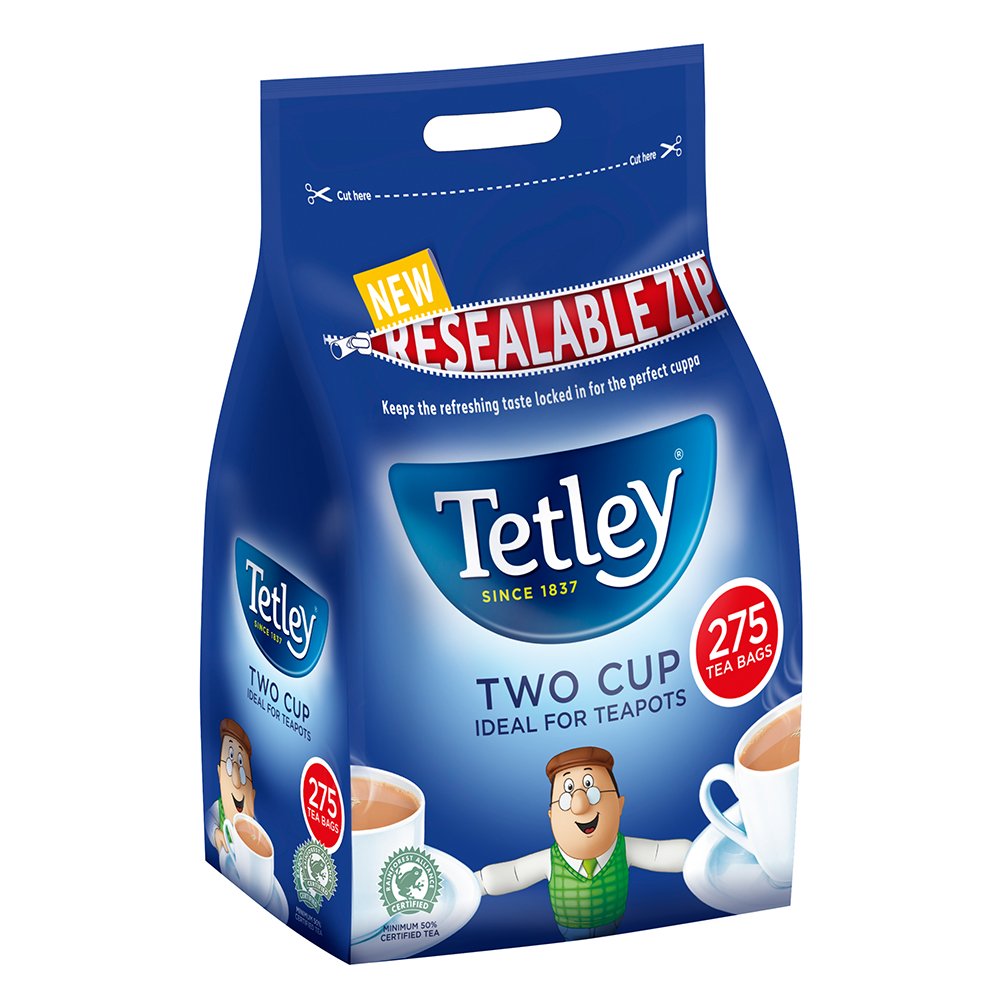 Tetley 275's {Strong 2 Cup } Tea Bags - UK BUSINESS SUPPLIES