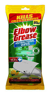 Eg Anti-Bac M/P Wipes Lemon 80Pk