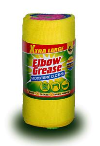 Eg Microfibre Cloths 4Pk
