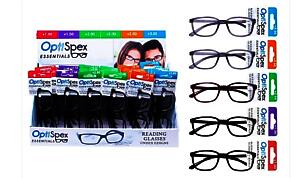 Mixed Reading Glasses 3 Colour Pack 30's