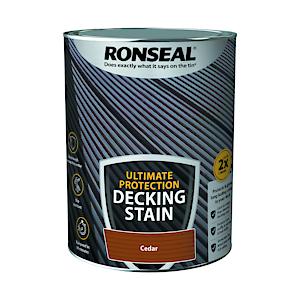 Ronseal Ultimate Decking Stain Cedar 5L