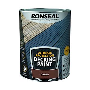 Ronseal Ultimate Deck Rescue Paint Chestnut 5L