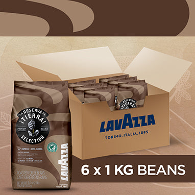 Lavazza La Reserva de Tierra Selection Coffee Beans 1kg - UK BUSINESS SUPPLIES