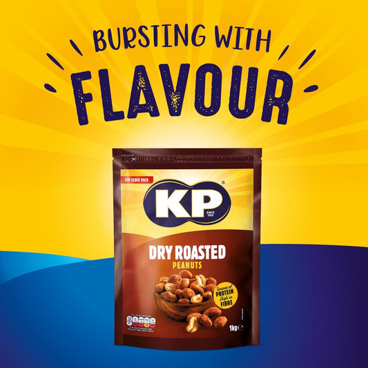 KP Dry Roasted Peanuts 1kg