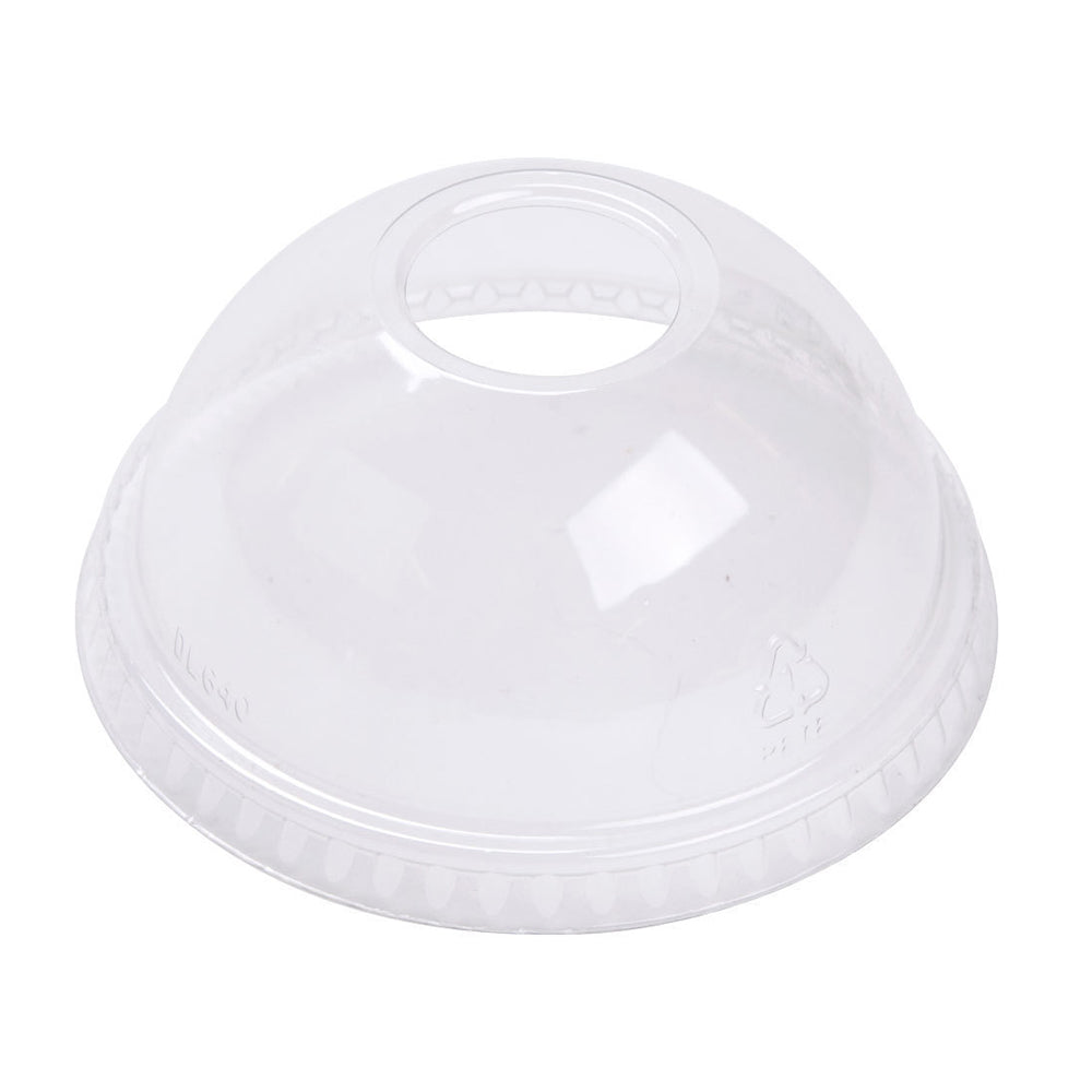 Belgravia Disposables 10oz Plastic Smoothie Lids Domed 100's