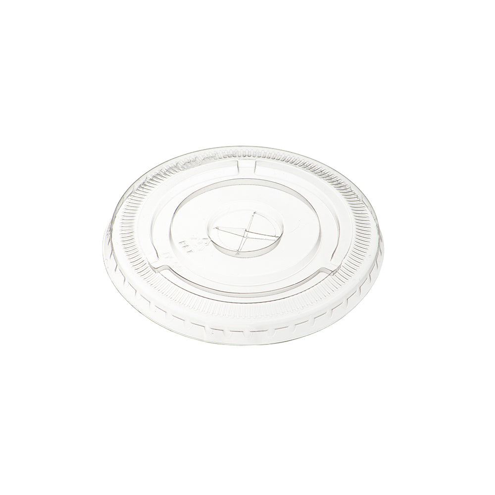 Belgravia Disposables 12oz Flat Smoothie Cup Lids with Hole 100's