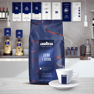 Lavazza Crema e Aroma Coffee Beans 1kg - UK BUSINESS SUPPLIES