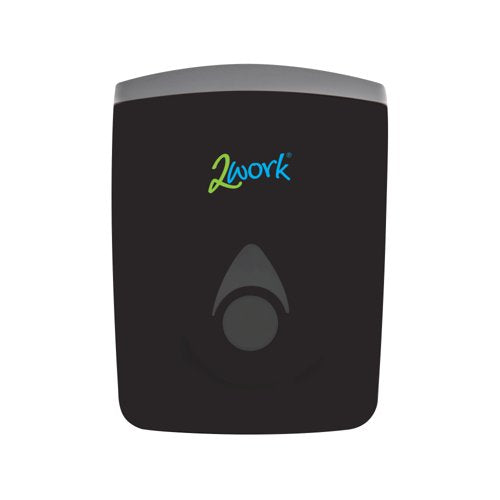 2Work Recycled Centrefeed Dispenser Black 2W11362
