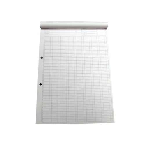 5 Star A4 Analysis Pad 8 Cash Column 80 Sheets 70gsm 330291