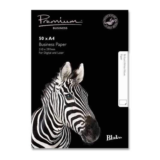 Blake Premium Business Paper A4 120gsm Brilliant White Wove (Pack 50) - 37676