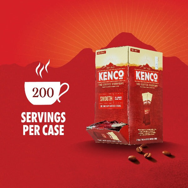 Kenco Smooth Instant Coffee Box of 200 Sticks - UK BUSINESS SUPPLIES