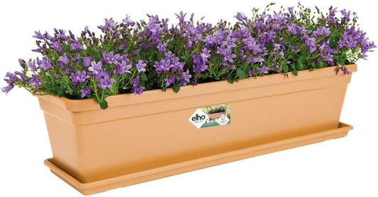 Elho Greens Basics Trough Large 60cm TERRACOTTA