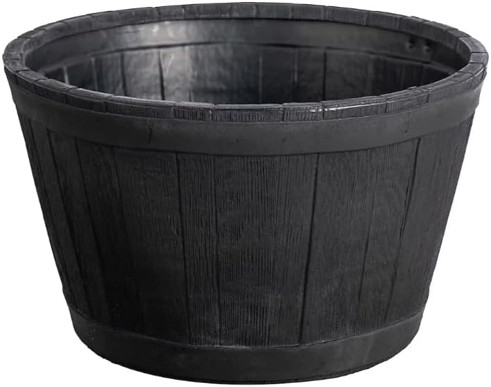 Sankey Oakwood Large 49cm Indoor - Outdoor Barrel Planter (GN653)