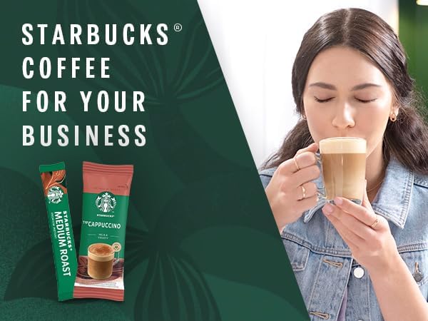 STARBUCKS Premium Instant Cappuccino – 40 x 18g Sachets