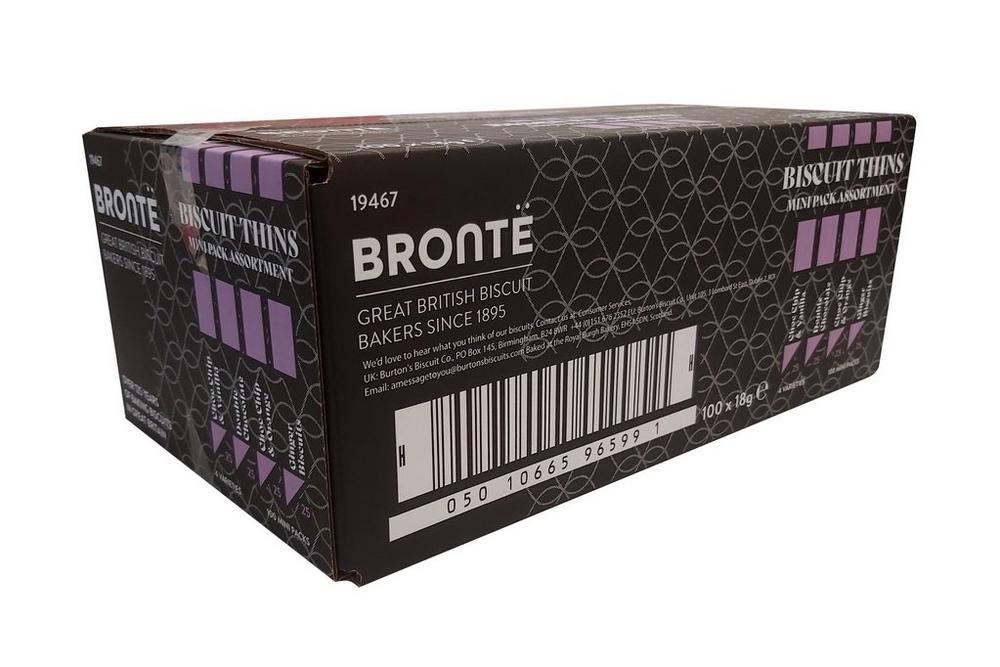 Cafe Bronte Minipack Assortment 100x2 (4 Flavours) - UK BUSINESS SUPPLIES