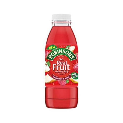 Robinsons Ready to Drink Raspberry/Apple 500ml (Pack of 12)