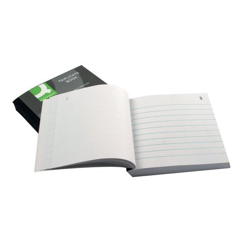 Q-Connect Feint Ruled Triplicate Book 102x127mm KF04097