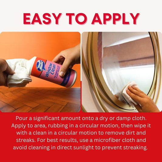 House Mate Window Clean 500ml | Streak-Free Glass Cleaner for Crystal Clear Windows