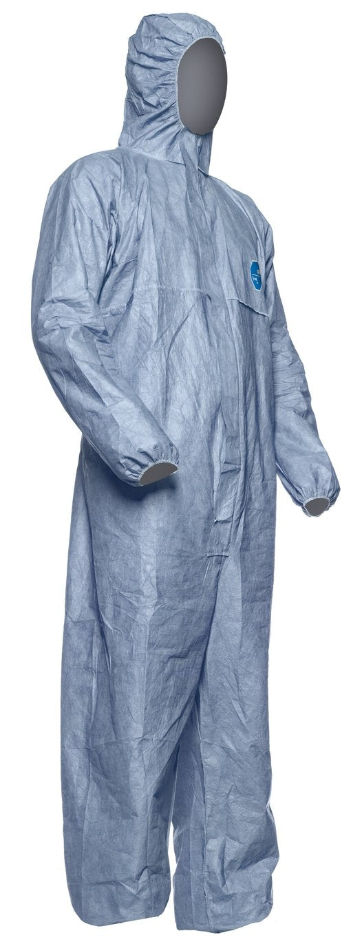 Tyvek 500 Xpert Blue Hooded Coverall (All Sizes)