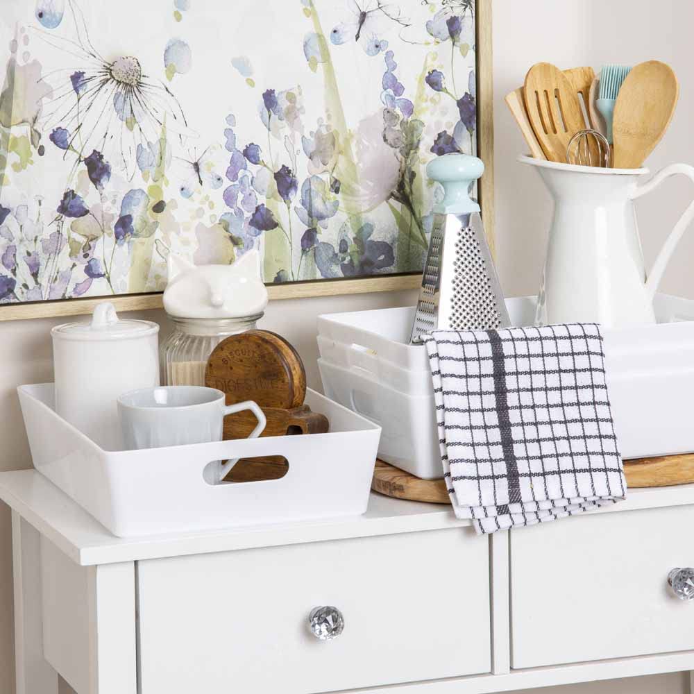 Wham Grey Rectangular Studio Basket 5.01 6L