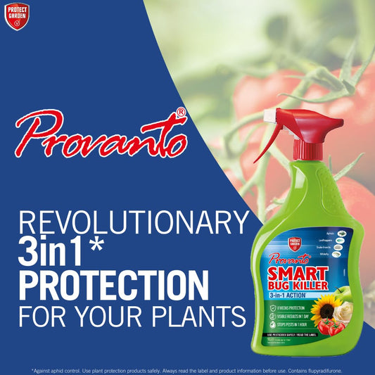 Provanto Smart Bug Killer | Fast Acting Bug Killer Spray | 1 Litre Spray