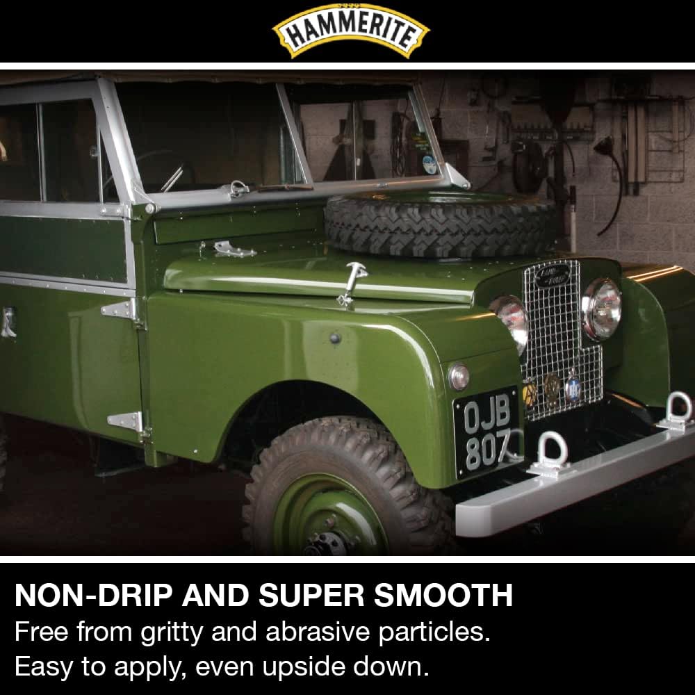 Hammerite Stone Chip Shield Underbody GREY Metal Paint 600Ml Aerosol