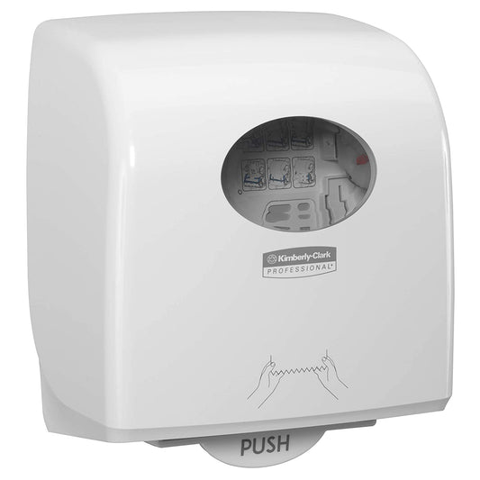 Aquarius Hand Towel Dispenser Slimroll 7955 Plastic Lockable White