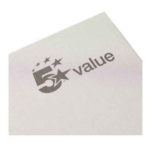 5 Star Casebound Notebook Ruled 192 Pages A4 70gsm (Pack of 5) 638760