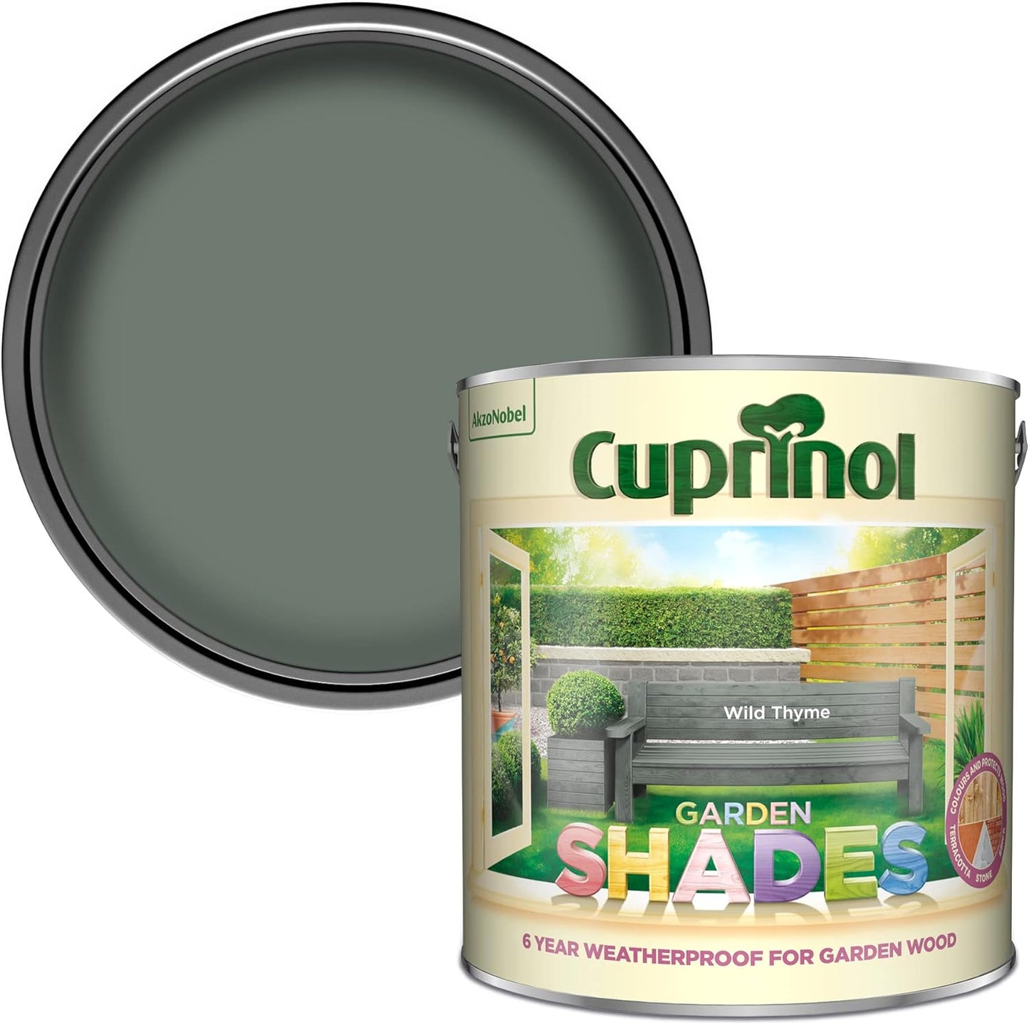 Cuprinol Garden Shades | Wild Thyme | 2.5 Litre