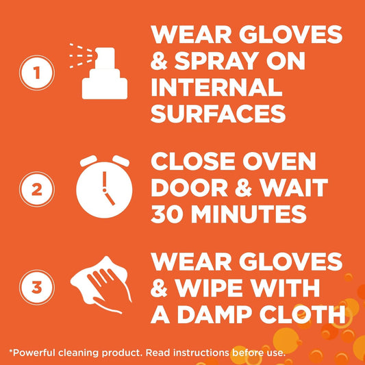 Mr Muscle Oven Cleaner 300ml (Self-scouring foaming formula) 667597