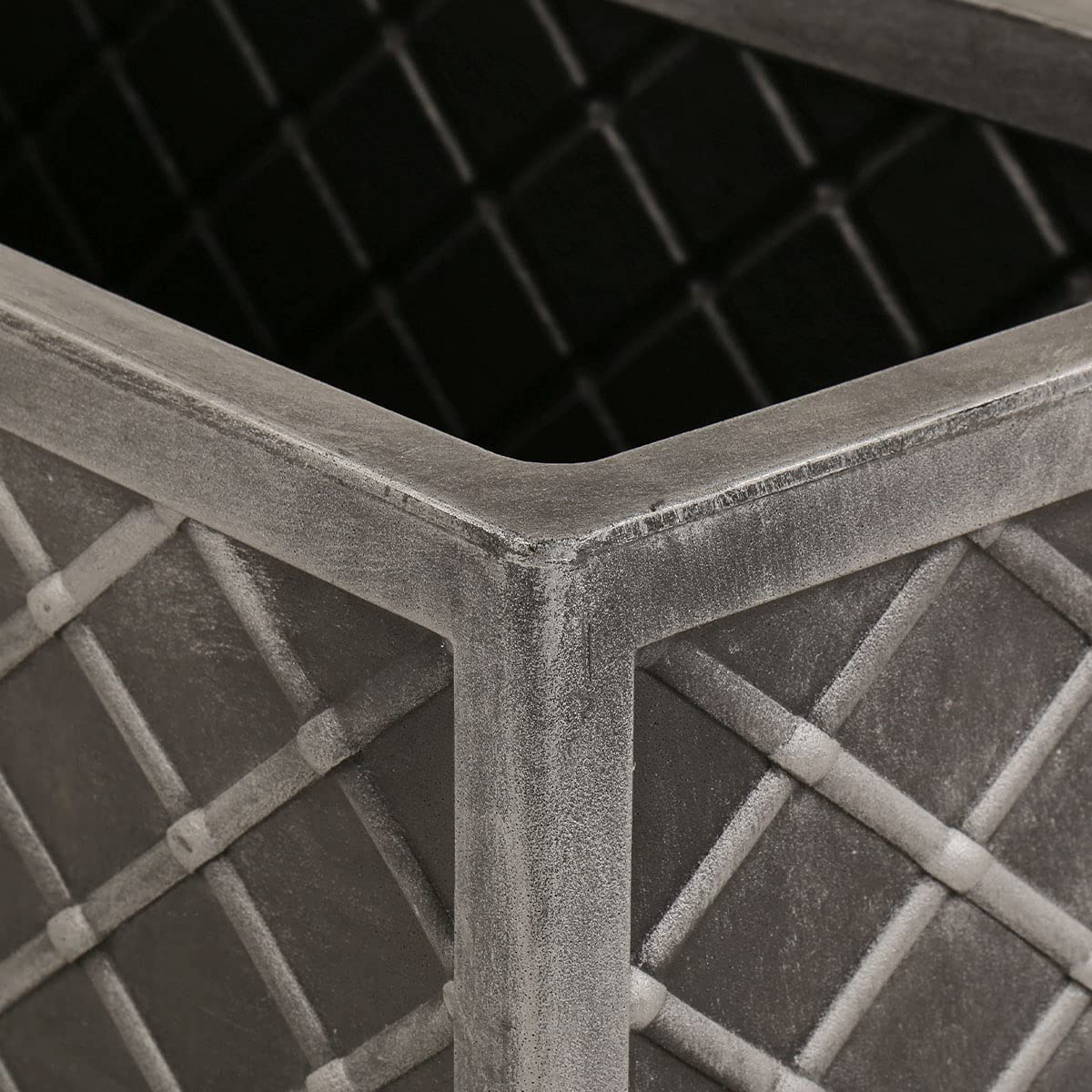 Fixtures Lazio Pewter 70cm Trough UK Manufactured - UK BUSINESS SUPPLIES