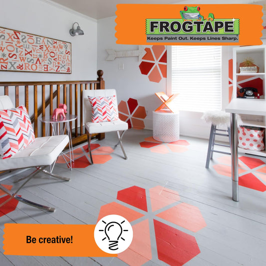 Frog Tape Orange Gloss & Satin | Painters Masking Tape | 24mm X 41.1M