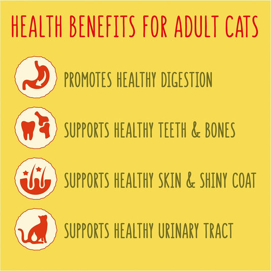 Go-Cat Adult Tuna, Herring & Veg Dry Mix Cat Food 10kg