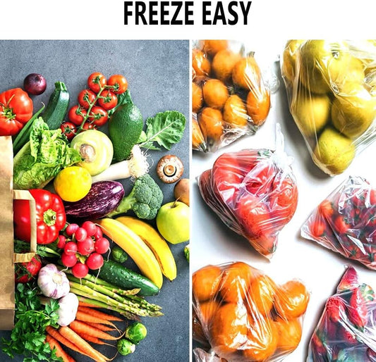 KKingfisher Medium Sandwich Food Freezer Bags, Pack of 400