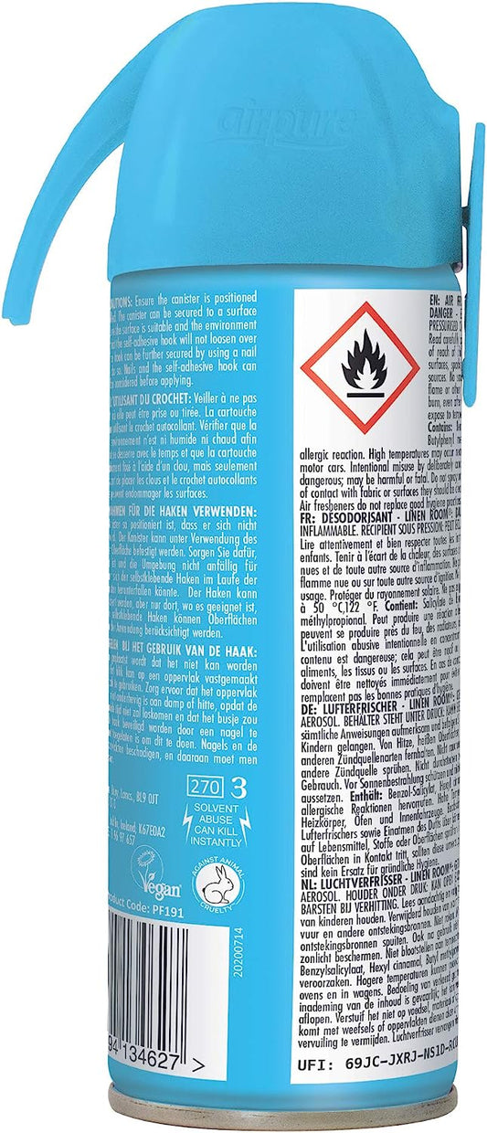 Airpure Press Fresh 2in1 Fresh Linen Refill 180ml