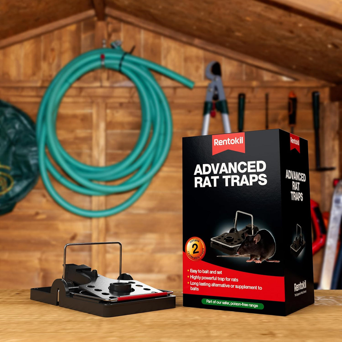 Rentokil Advanced Rat Traps {Twin Pack}