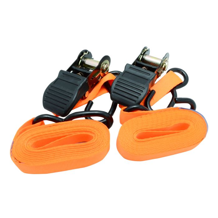 Hilka Tools 2 Piece Ratchet Tie Down Set