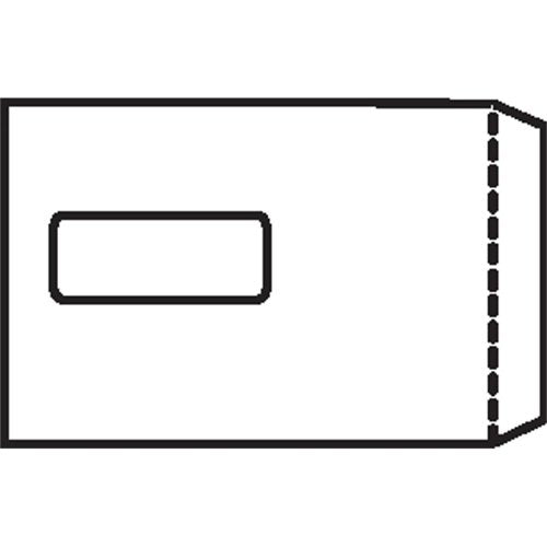 5 Star C5 Pocket Envelope Peel and Seal Window 100gsm 229x162mm White (Pack of 500) 906624