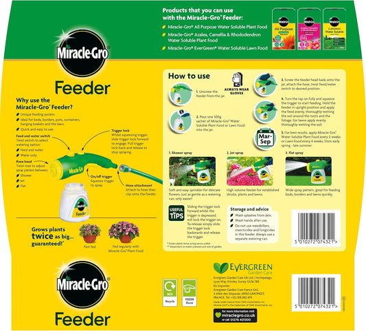 Miracle-Gro Feeder Unit & All Purpose Soluble Plant Food
