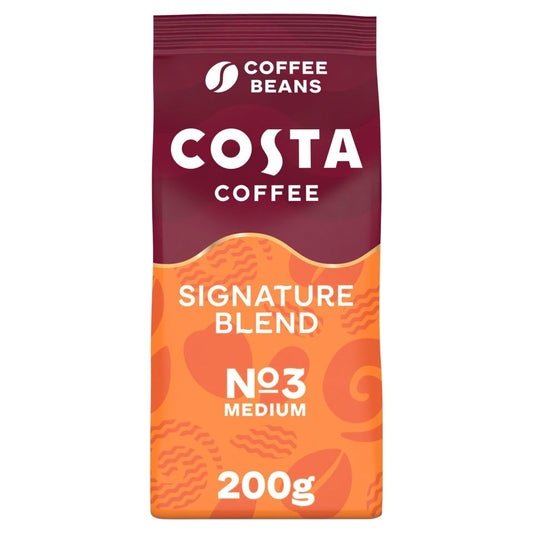 Costa Signature Blend Coffee Beans 200G