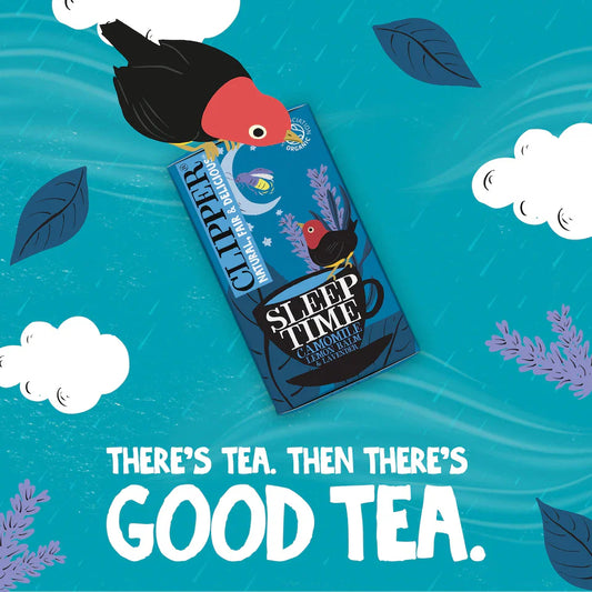 Clipper Sleep Time Organic Chamomile, Lemon Balm & Lavender Envelopes 20's