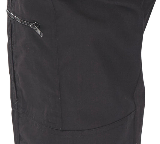 Beeswift Workwear Black Action Work Trousers 30" Short
