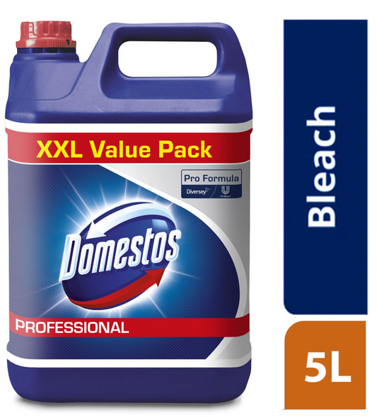 Domestos Professional Bleach 5 Litre VDLDO5 - UK BUSINESS SUPPLIES