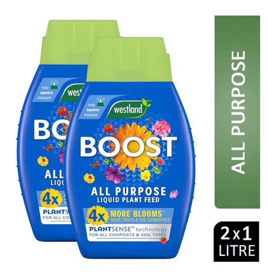 Westland Boost All Purpose Liquid Plant Food 2 x 1 Litre