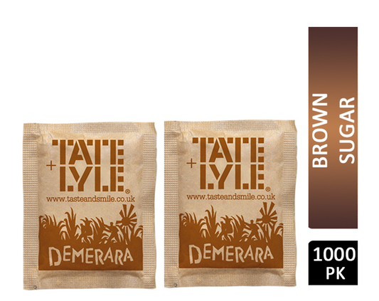 Tate + Lyle Demerara Sugar Sachets (Pack of 1000) - UK BUSINESS SUPPLIES