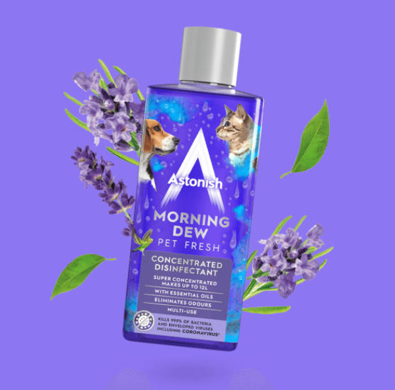 Astonish Concentrated Disinfectant Morning Dew Pet Fresh 300ml