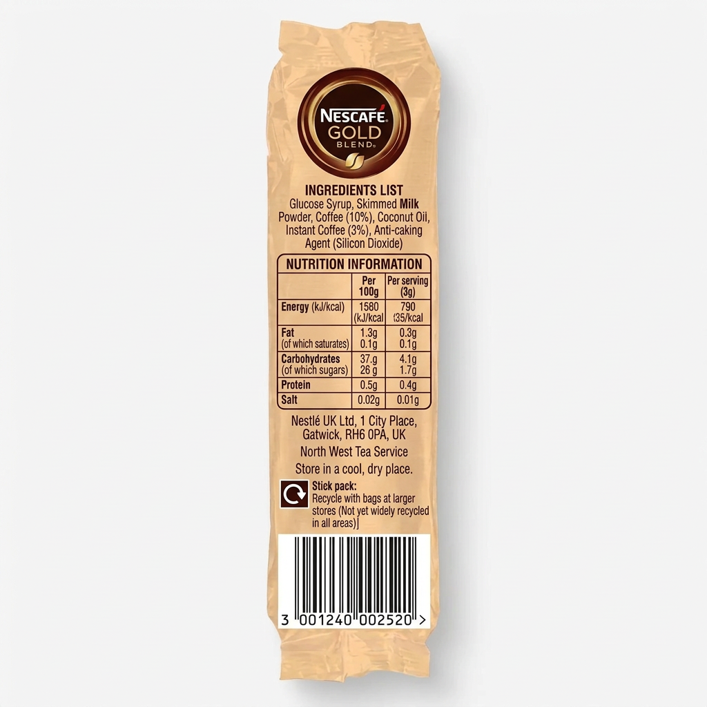Nescafe Latte Gold Coffee In-Cup Vending 73mm (25 Cups)