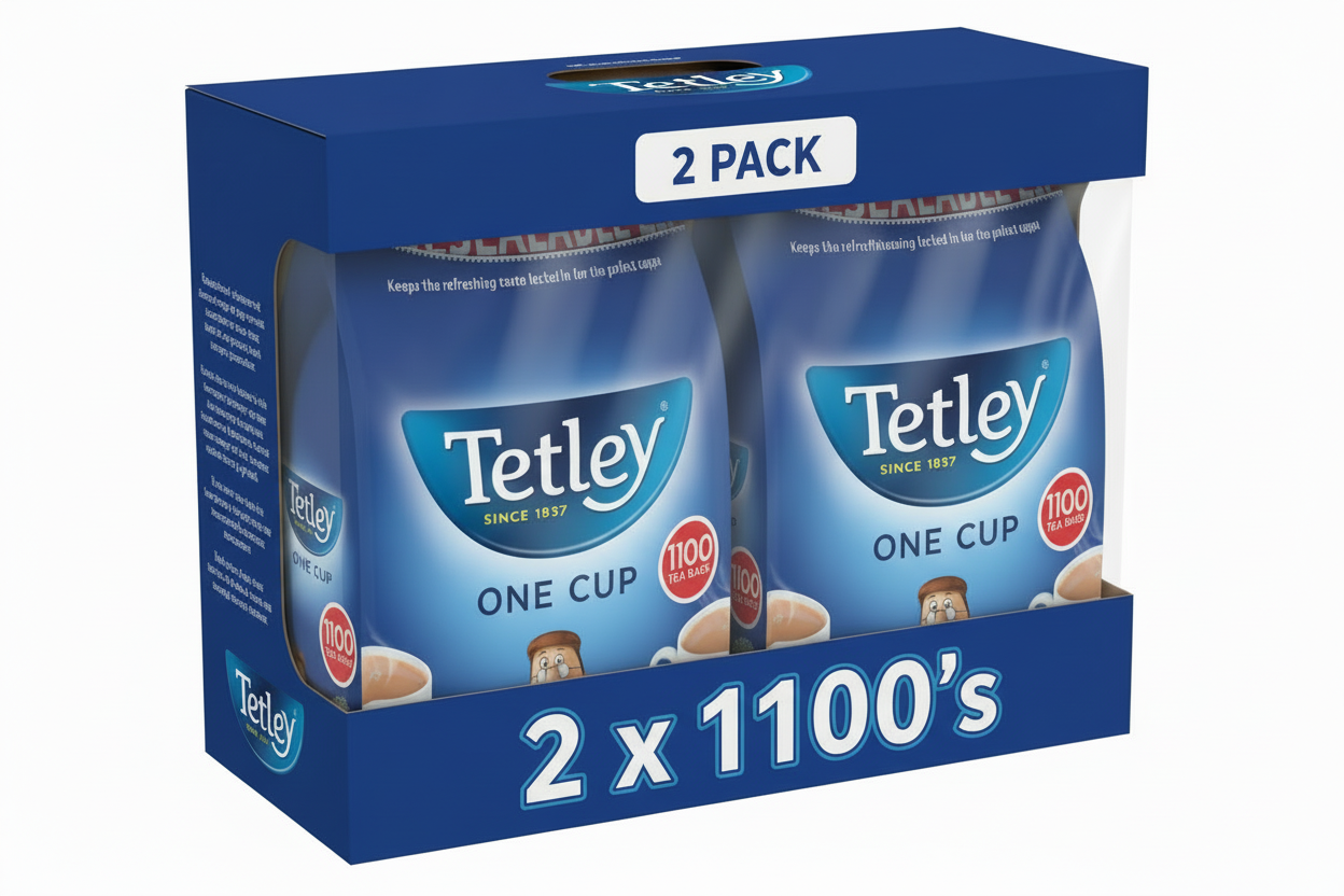 Tetley One Cup Tea Bags Catering (Pack of 1100)