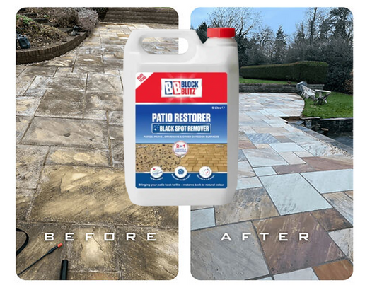 Block Blitz Ready To Use Patio Cleaner & Black Spot Remover 5L