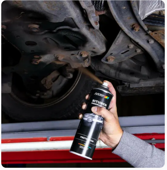 Motip Bitumen Spray | Underbody Protection | 500ml Aerosol Spray